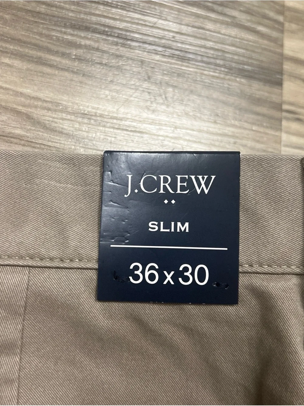J.Crew Flex Slim Fit Chino Pants TruTemp 365 Mens 36x30 BZ109 NWT $118